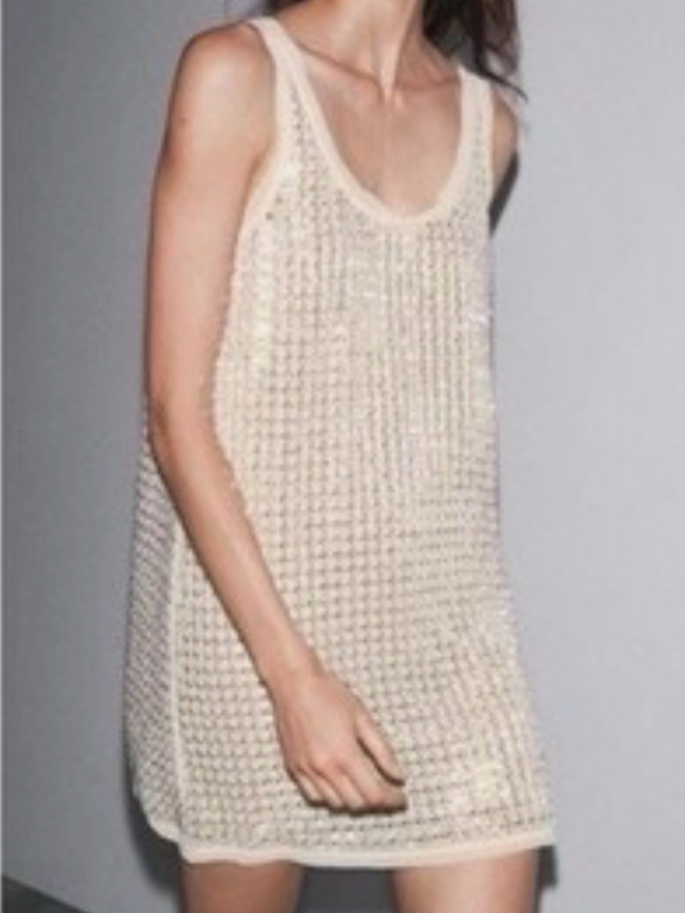 BNWT Zara ZW Collection Sequin Mini Dress Small